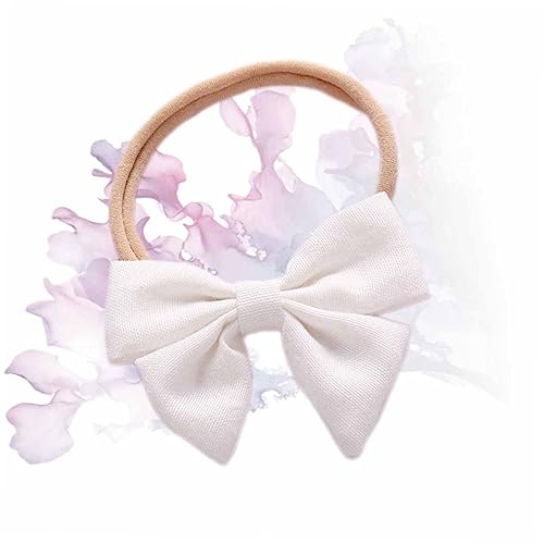 VICASKY Hair Bands for Babies Head Wrap for Newborns Hair Bows for Baby Girls Comfortable Breathable2