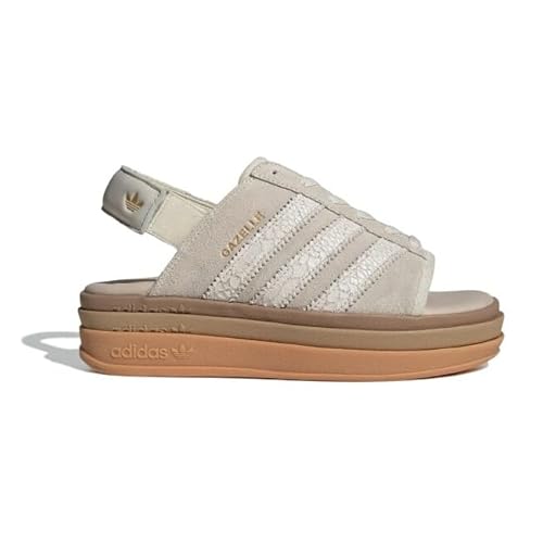 [�A�f�B�_�X] GAZELLE BOLD SANDAL W �K�[�� �{�[���h �T���_�� IH6632 (ALUM, ���{�̌C�̃T�C�Y���@, ��l, ���l, 24.5 cm)