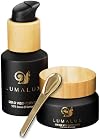 Foto di Lumalux Crema Viso Antirughe Donna e Uomo + Siero Viso Acido Ialuronico - Set 2 in 1 con Bava di Lumaca 98% e 75%, Aloe Vera - Crema Idratante Anti Eta Giorno e Notte, Rughe e Contorno Occhi, 100 ml