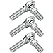 Steel 5/8 Inch RH Male Heim Joint Rod Ends with Stud ? 3 Pack