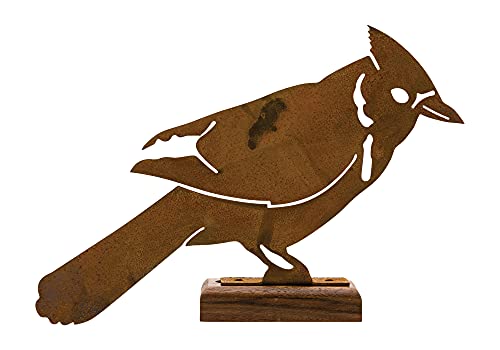 Elegant Garden Design ELEGANTB720 Blue Jay Bird Silhouette