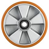 Hubwagen Rad Polyurethan 180 x 50/50 mm, Achse 20 mm - Ersatzrad inkl. Kugellager