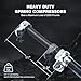Spring Compressor Tool, 2200 LB Capacity MacPherson Strut Compressor Tool Set of 2 with Safety Bracket for Car Truck ATV UTV, 19mm Pneumatic Short Socket Included
