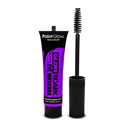 PaintGlow Neon Glow in the Dark Eye Mascara Violet 15ml