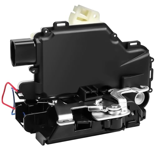 Front Left Driver Side Door Lock Latch Actuator Replacement for Volkswagen VW Beetle Golf GTI Jetta Passat Rabbit 1998 1999 2000 2001 2002 2003 2004 2005 2006 2007 2008 2009 2010 Replaces# 3B1837015A