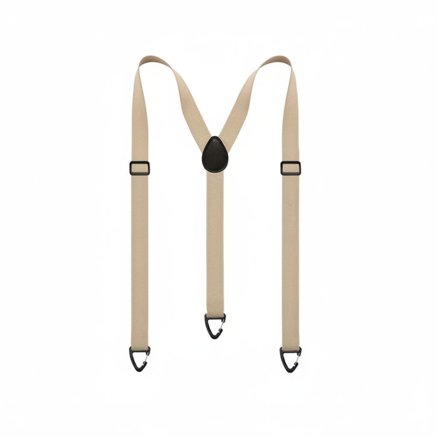 snappsy hidden wear invisible undergarment suspenders fashionable under-shirt suspenders universal size fits most trouser support abs hooks for hikers, hiking, outdoor, beige