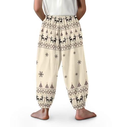 Children's Loose Legged Bloomers Long Baggy Children's Lantern Sports Pants Kids Hiking Pants Dance Lessons2