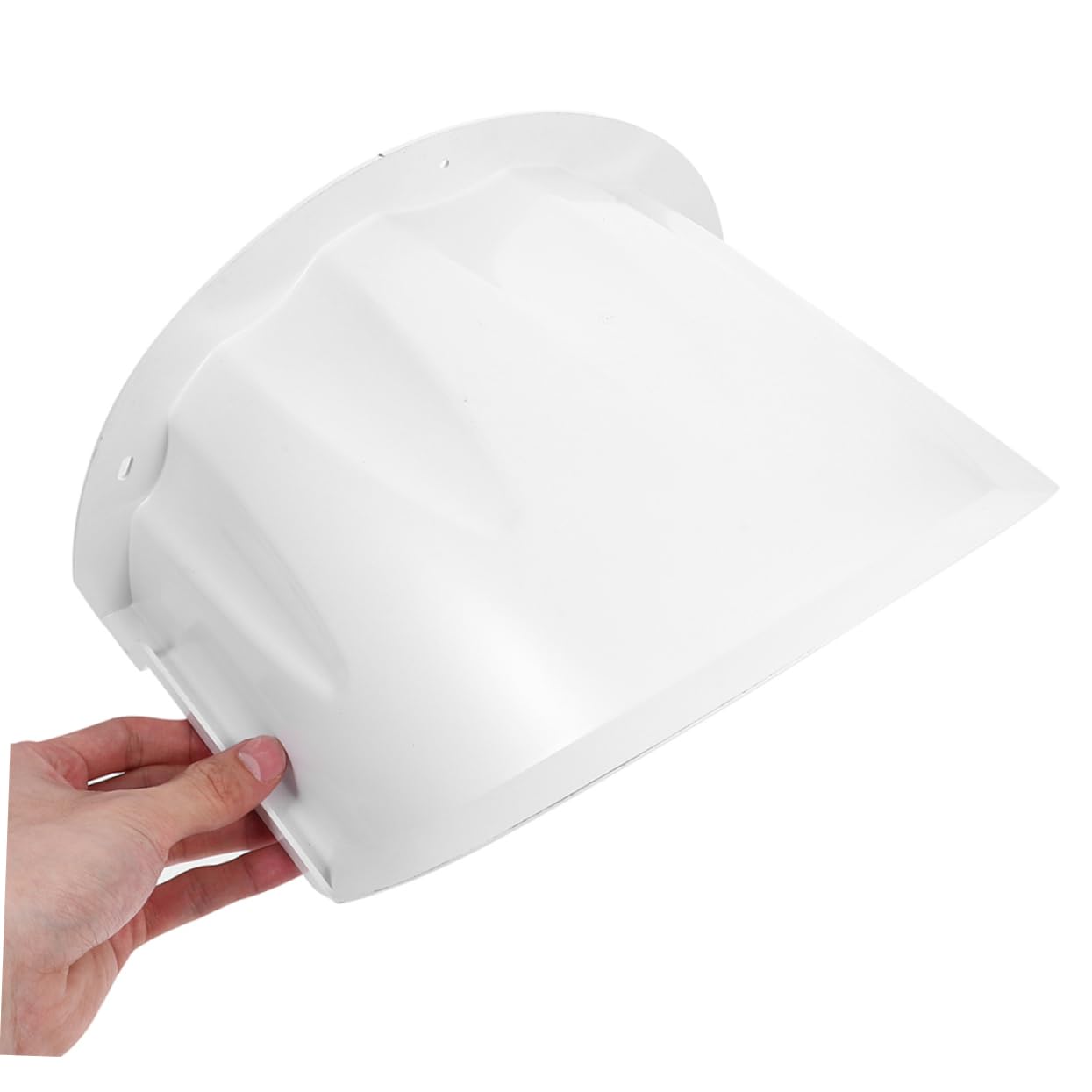Protector de Lluvia para Cámara Exterior de Plástico Blanco, Funda Resistente y Fácil de Instalar, Paquete de 2 Unidades para Protección Segura en Exteriores