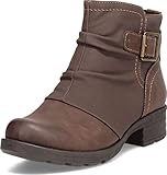 Earth Origins Women’s Raveen Ankle Boot for Casual, Everyday - Chestnut - 8