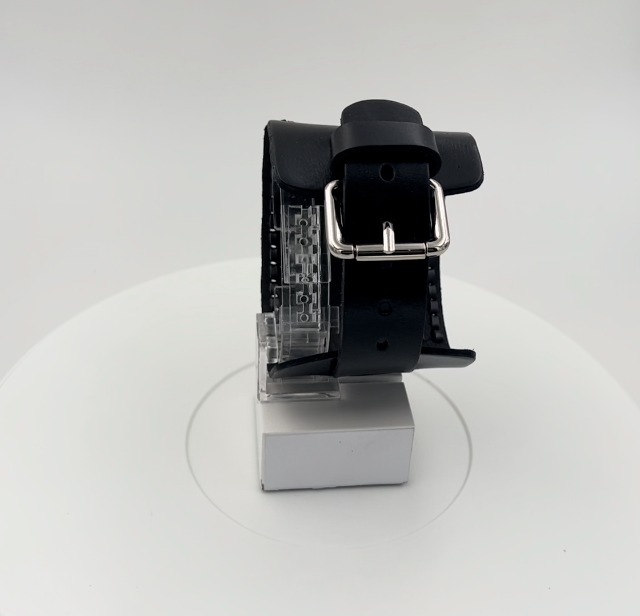 Amazon.com: Nemesis NW-K Black Side Braided Wide Leather Cuff