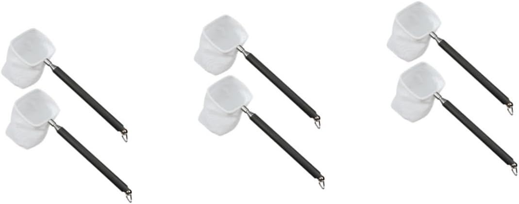 Yardwe Extendable Fish Net Retractable Telescopic Rod for Safe Fish and Shrimp Catching Portable Design with