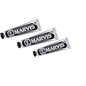Marvis Tandpasta Amarelli Licorice Toothpaste, 3 Stuks (3x 85 ml)