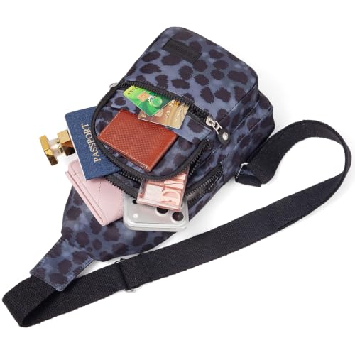 Image of Banelu Small Sling Backpack Crossbody Bags for Women Men, Sling Bag Cross Body Bag Fanny Packs Crossbody Purses