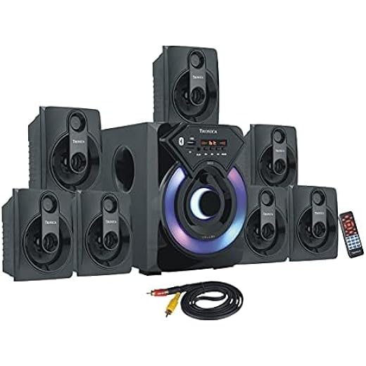 TRONICA Series 71 Channel Home Theater System Bluetooth USB
