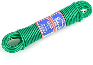 EVERLASTO Quality 20m 'Orient' PVC Clothes/Washing Line 4.8mm Thick (GREEN)