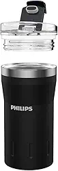 Philips Copo Termico com Tampa quente/frio AWP2654BK Preto