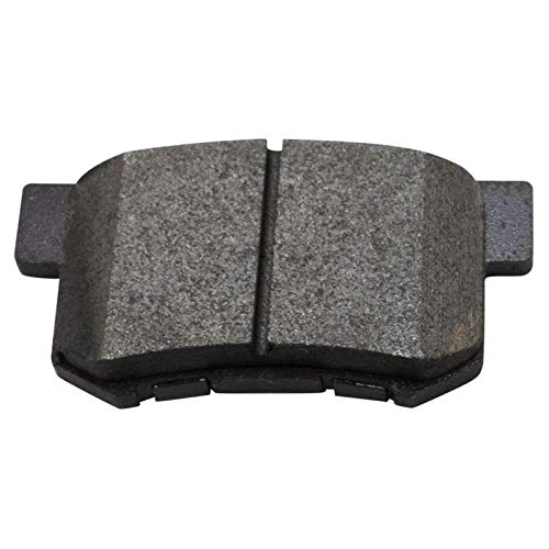 Image of TRQ Rear Brake Pad and Rotor Set Semi Metallic G Coated Rotors Parking Shoe Compatible with 2010-2011 Honda Accord Crosstour 2012-2015 Crosstour