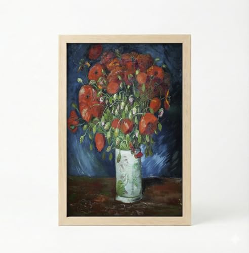 Image of BLINKART Vintage Ad Aesthetic Modern Art Walls With Frame | Natural Wood Texture | Living Room Bedroom Office Wall Decoration | Poster Home Decor Frames Wall Bedroom | 12x8 Inches (D383)