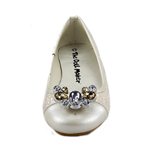 The Doll Maker Rhinestone Ballet Flat2