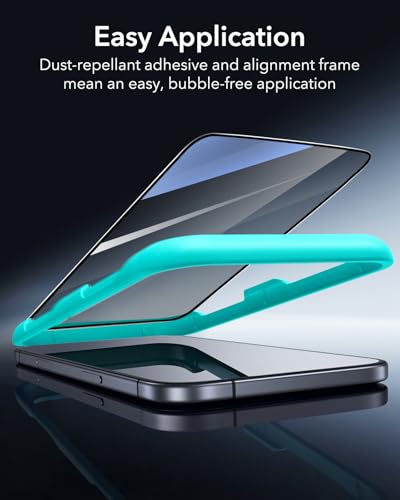 Image of ESR 3 Pack for iPhone Air Privacy Tempered Glass Screen Protectors, High Clarity for iPhone 17 Air, 9H Hardness Scratch Resistant, Military-Grade, Screen Guard with Easy Installation Tool