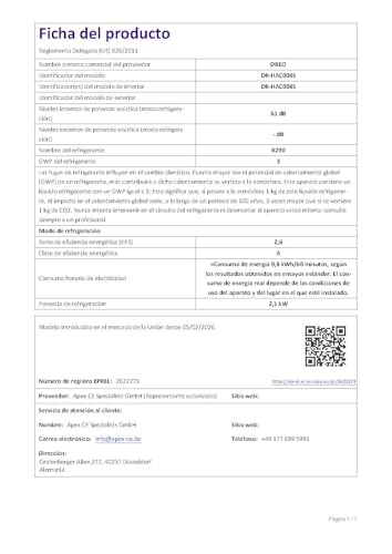 DREO climatiseur mobile 7500 BTU 3-en-1 refroidissement/ventilation/déshumidification, silencieux pour chambre ou bureau, contrôle par app et voix, sans drainage, kit fenêtre, 2,5 L/h, AC318S