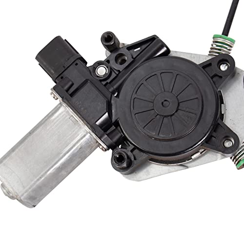 Image of TRQ Front Left Power Window Regulator & Motor Assembly Drivers Side Compatible with 2003-2007 Honda Accord HO1350109 | For 2003-2007 Honda Accord HO1350109