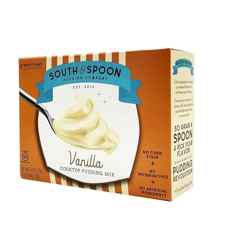 SO&SPN VANILLA PUDDING ( 12 X 2.8 OZ )