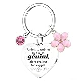 Cadeau Fete Des Meres   Cadeau Saint Valentin Femme   Cadeau pour femme – Porte clés, cadeau de Noël/d'anniversaire, pour petite amie/épouse/meilleure amie/collègues, idee joli cadeau de Noël secret