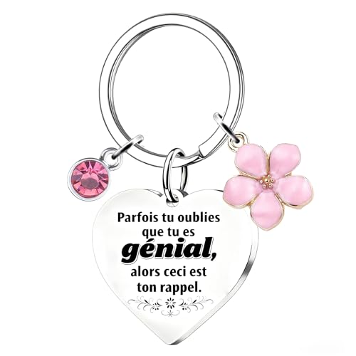 ChunRun - Cadeau Saint Valentin Femme - Cadeau pour femme – Porte-clés, cadeau de Noël/d'anniversaire, de remerciement pour petite amie/épouse/meilleure amie/collègues, idee joli cadeau de Noël secret - -40%