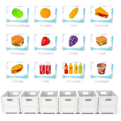 BDTCTK Parent-Child Interactive Toddler Truck Toy - Large Transport Container Model with Sound & Light, Pull-Back Design + Storage & Food Props, for Kids Boys Girls Ages 3+