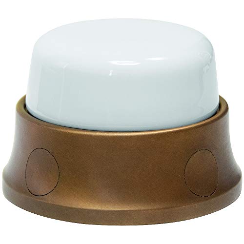 G.I. GAMBARELLI 31.510.00 Scatola Derivazione In Porcellana e Ottone