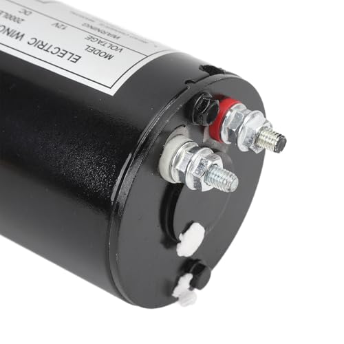 Cabrestante eléctrico 12V 2000 lbs con control remoto miniatura 7