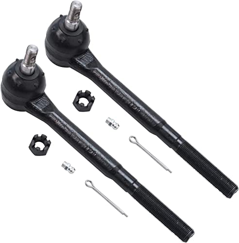 Image of Detroit Axle - 2WD Front End Control Arms Kit for Chevy Blazer S10 GMC Jimmy S15 Sonoma 2 Upper Control Arms w /Ball Joints 4 Inner & Outer Tie Rod End Links Replacement - 6pc Set