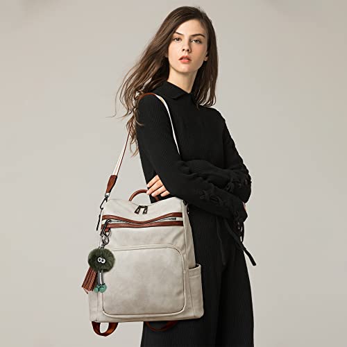 Love Deliver Leather Backpack Purse For Women Travel Fashion Ladies Shoulder Bags Backpacks With Small Purses #TOP1