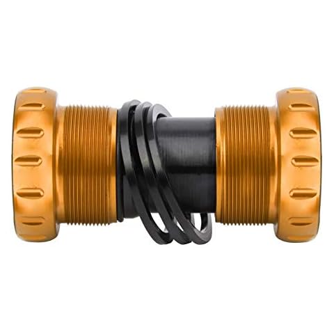 Fahrrad Innenlager, Mountainbike Aluminiumlegierung + Keramik Innenlager hohles integriertes Fahrrad Innenlager Kurbelgarnlager für FSA/RaceFace/SRAM GXP Cover