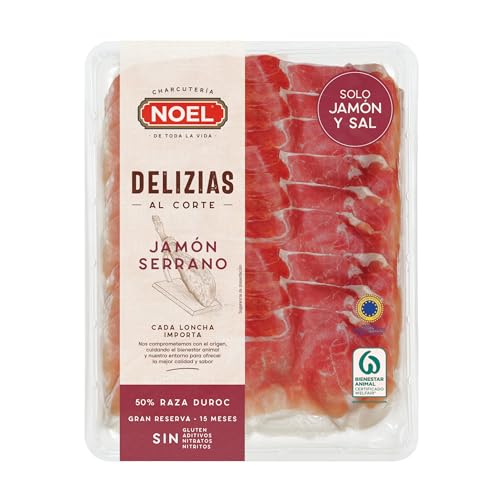 Noel Delizias Jamón Serrano, 100g (Refrigerado)