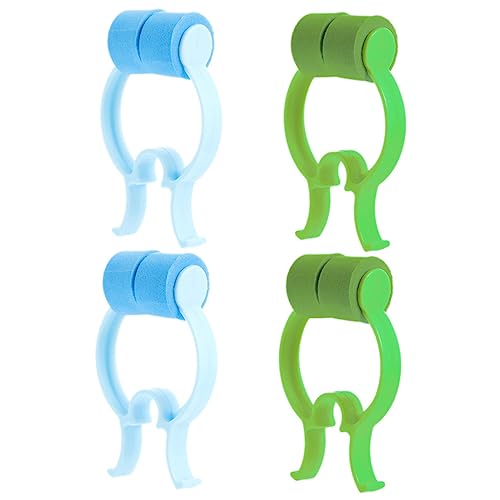 Ipetboom 4pcs Portable Nose Stop Clips Professional Nasal Clips for Nose Correction Durable Non Skid Design for Everyday Use