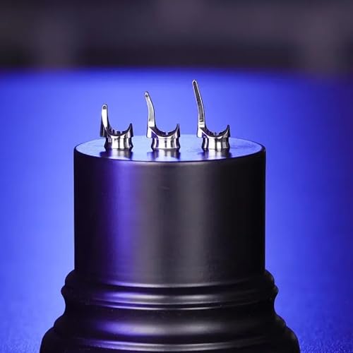 Harder & Steenbeck Airbrush – Giraldez Infinity CRplus MkII – 0.25mm Titanium UberDetail Nozzle – Dual Action Gravity Feed – Acupressure & Clog Control – Detail + 2ml Cups by Harder & Steenbeck - Image 8