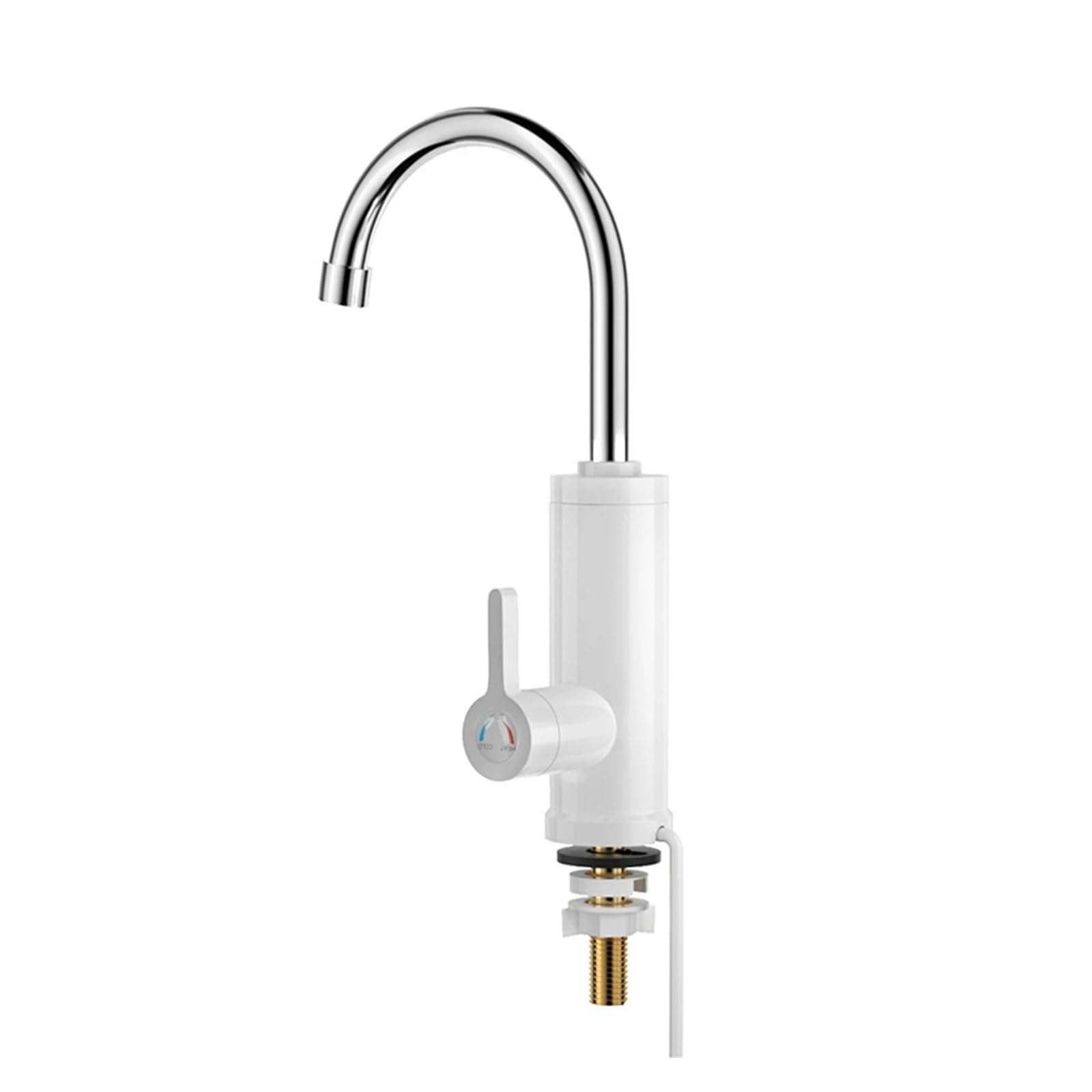 Grifo eléctrico de calentamiento rápido con pantalla digital instantánea for cocina y baño,con buen aislamiento