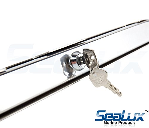 image for SeaLux Marine Products SeaLux Marine Outboard Motor Lock Anti-Drill Se