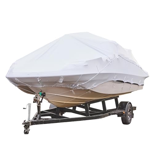 Transhield Wide Bow Deck Boat Cover