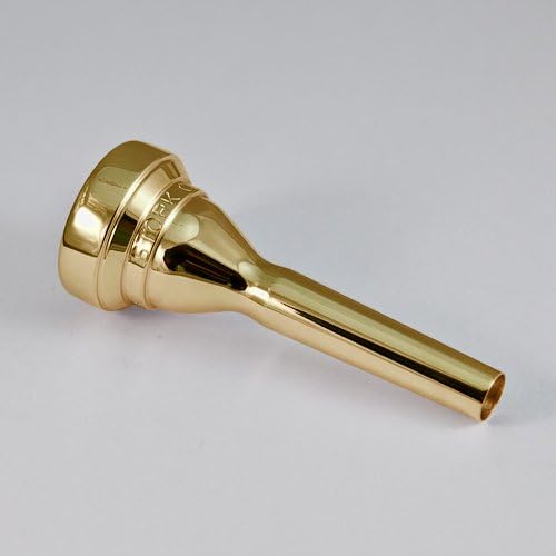 24K Gold Stork Flugelhorn Mouthpiece (Small Morse/Bach Taper), 3FLS