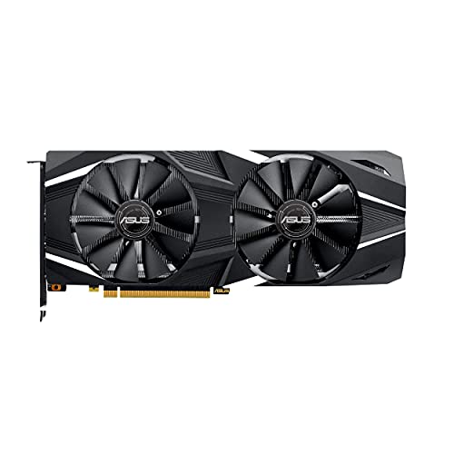 ASUS GeForce グラフィックカード RTX 2070 オーバークロックO8G GDDR6 HDMI DP 1.4 USB Type-C DUAL-RTX2070-8G