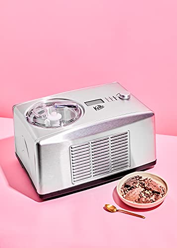 KoRo - Eismaschine „Brrr“ - Aus Edelstahl - Mit Kompressor und Kühlfunktion - Für Eiscreme und Joghurt geeignet – Bild 3