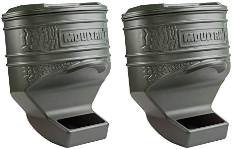 Moultrie 80 Pound Capacity Deer Wildlife Feed Station Pro, 2 Pack | MFG-13219