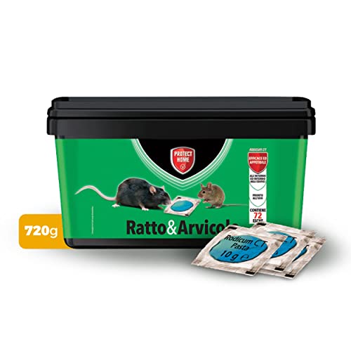 PROTECT HOME Rodicum CT Pasta, Veleno per Ratti, Topi e...