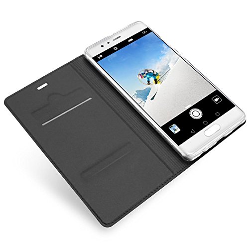 Verco Huawei P10 Cover, Custodia a Libro Pelle PU