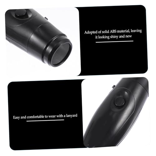Silbato Electrónico para Árbitro con Cordón Negro miniatura 3