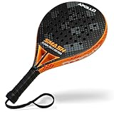 Pala de pádel Apollo 3K Smash: Pala de pádel para Jugadores Principiantes y avanzados, Pala de Carbono para Hombre y Mujer.