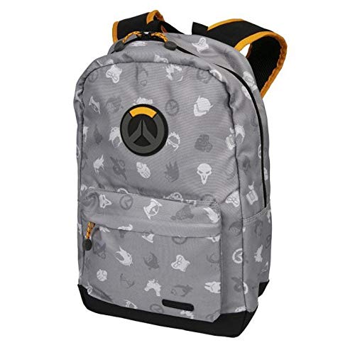 Sac à dos Overwatch Hero Splash gris JINX le sac confortable anti mal de dos